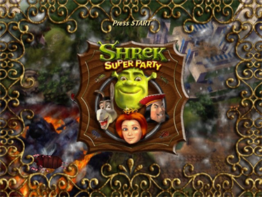 Shrek: Super Party - Screenshot - Game Title Image