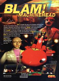 Machine Head - Advertisement Flyer - Front Image
