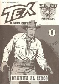 Tex 8: Dramma Al Circo - Fanart - Box - Front Image