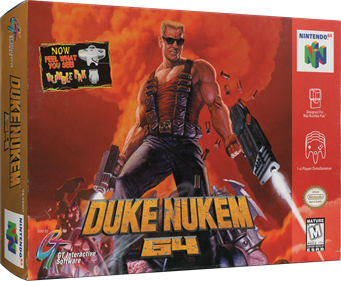 Duke Nukem 64 - Box - 3D Image