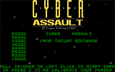 Cyber Assault - Screenshot - High Scores Image