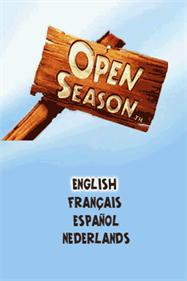 Open Season - Screenshot - Game Title Image