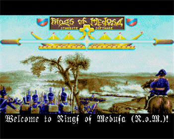 Rings of Medusa - Screenshot - Game Title Image