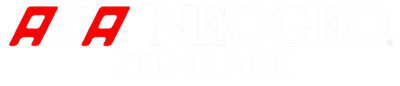 ACA NEOGEO ZED BLADE - Clear Logo Image