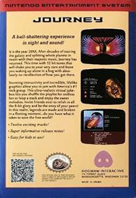 Journey - Box - Back Image