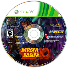 Mega Man 10 - Fanart - Disc Image