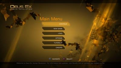 Deus Ex: Human Revolution - Screenshot - Game Title Image