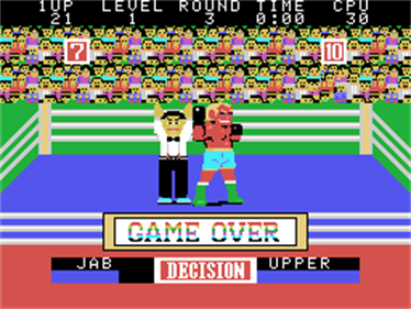 Champion Boxing - Screenshot - Game Over Image
