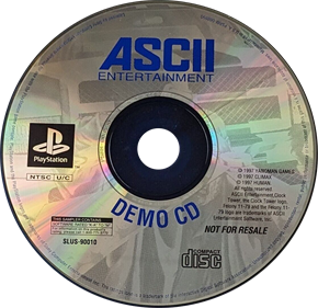 ASCII Entertainment Demo CD - Disc Image