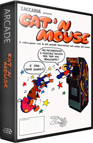 Cat 'N Mouse - Box - 3D Image