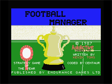 Football Manager - Screenshot - Game Title Image