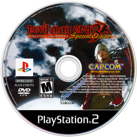 Devil May Cry 3: Dante's Awakening: Special Edition - Disc Image