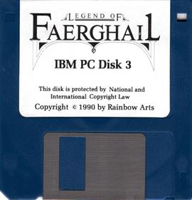 Legend of Faerghail - Disc Image