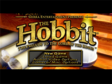 The Hobbit: The Prelude to the Lord of the Rings - Screenshot - Game Select Image