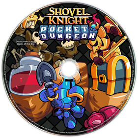 Shovel Knight Pocket Dungeon - Fanart - Disc Image