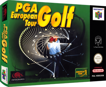 PGA European Tour - Box - 3D Image