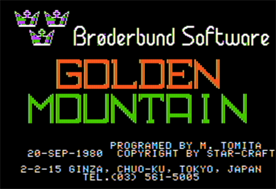 Golden Mountain - Screenshot - Game Title Image