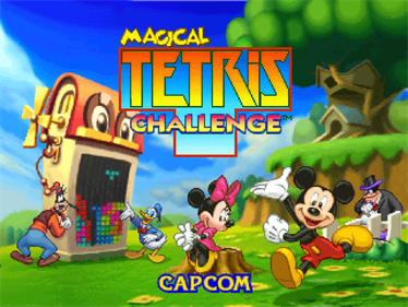 Magical Tetris Challenge - Screenshot - Game Title Image