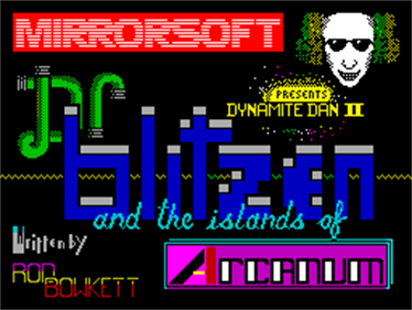 Dynamite Dan II - Screenshot - Game Title Image