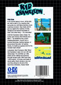 Kid Chameleon - Box - Back - Reconstructed Image