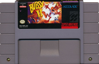 Bubsy II - Cart - Front Image