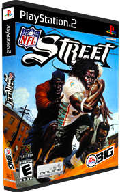 NFL Street - Box - 3D Image