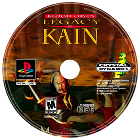 Blood Omen: Legacy of Kain - Fanart - Disc Image