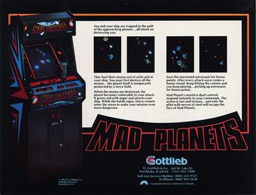 Mad Planets - Advertisement Flyer - Back Image