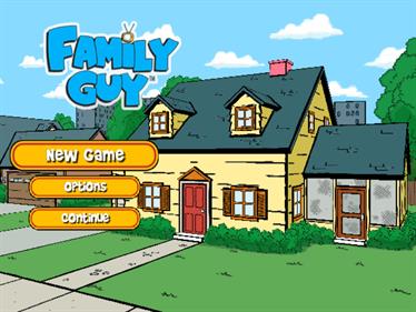 Family Guy Video Game! - Screenshot - Game Select Image
