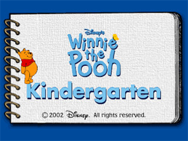 Winnie the Pooh: Kindergarten - Screenshot - Game Title Image