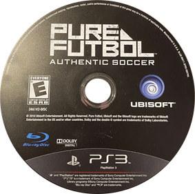 Pure Futbol: Authentic Soccer - Disc Image