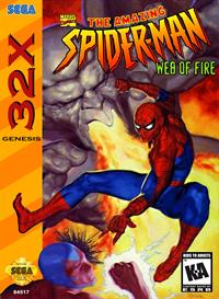 The Amazing Spider-Man: Web of Fire - Box - Front - Reconstructed