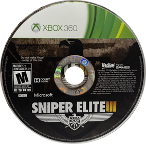 Sniper Elite III - Disc