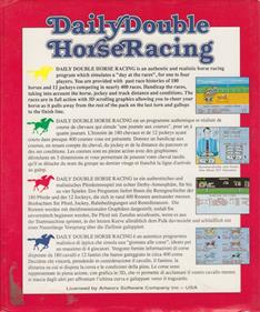 Daily Double Horse Racing - Box - Back Image