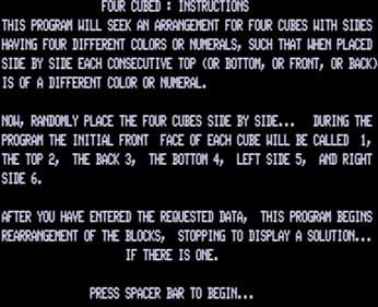 Cubes - Screenshot - Game Title Image
