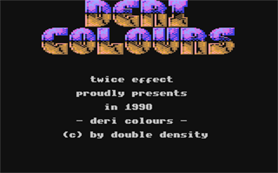 Deri Colours - Screenshot - Game Title Image