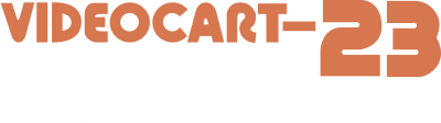 Videocart-23: Galactic Space Wars - Clear Logo Image