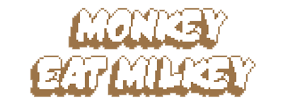 Monkey Eat Milkey - Clear Logo Image