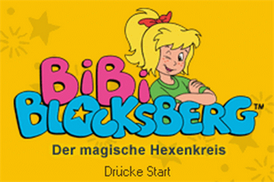 Bibi Blocksberg: Der magische Hexenkreis - Screenshot - Game Title Image