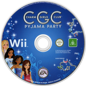 Charm Girls Club: Pajama Party - Disc Image