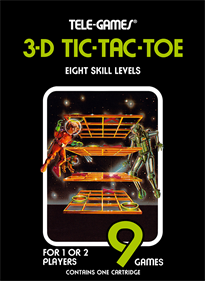 3-D Tic-Tac-Toe - Box - Front - Reconstructed Image