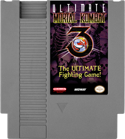 Ultimate Mortal Kombat 3 (Vasil) - Fanart - Cart - Front Image