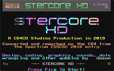 Stercore XD - Screenshot - Game Title Image
