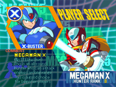 Mega Man X5 - Screenshot - Game Select Image