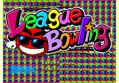 League Bowling - Screenshot - Game Title Image