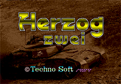 Herzog Zwei - Screenshot - Game Title Image