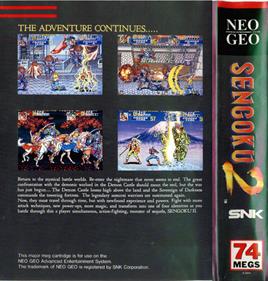 Sengoku 2 - Box - Back Image