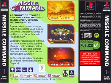 Missile Command - Box - Back Image