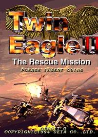 Twin Eagle II: The Rescue Mission - Screenshot - Game Title Image