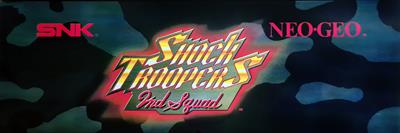 Shock Troopers: 2nd Squad - Arcade - Marquee Image